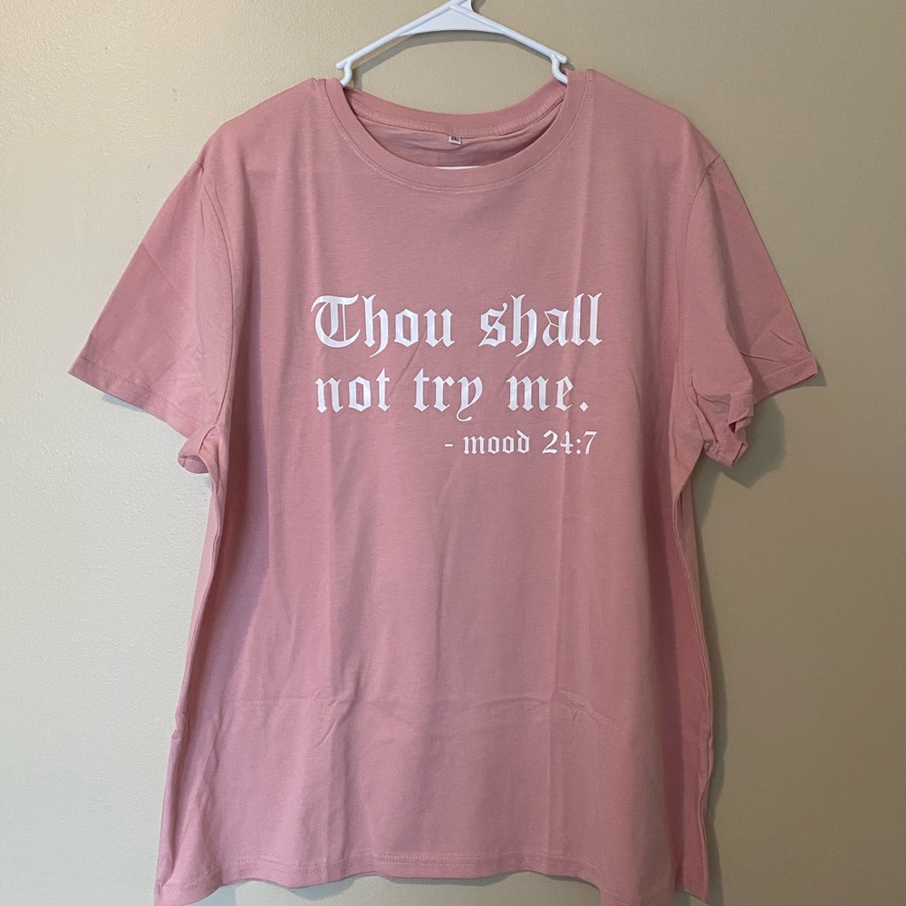 Light Pink Graphic Tee